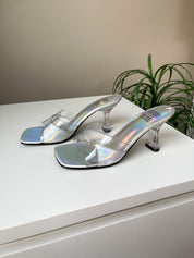 Clear Y2K Kitten Heels