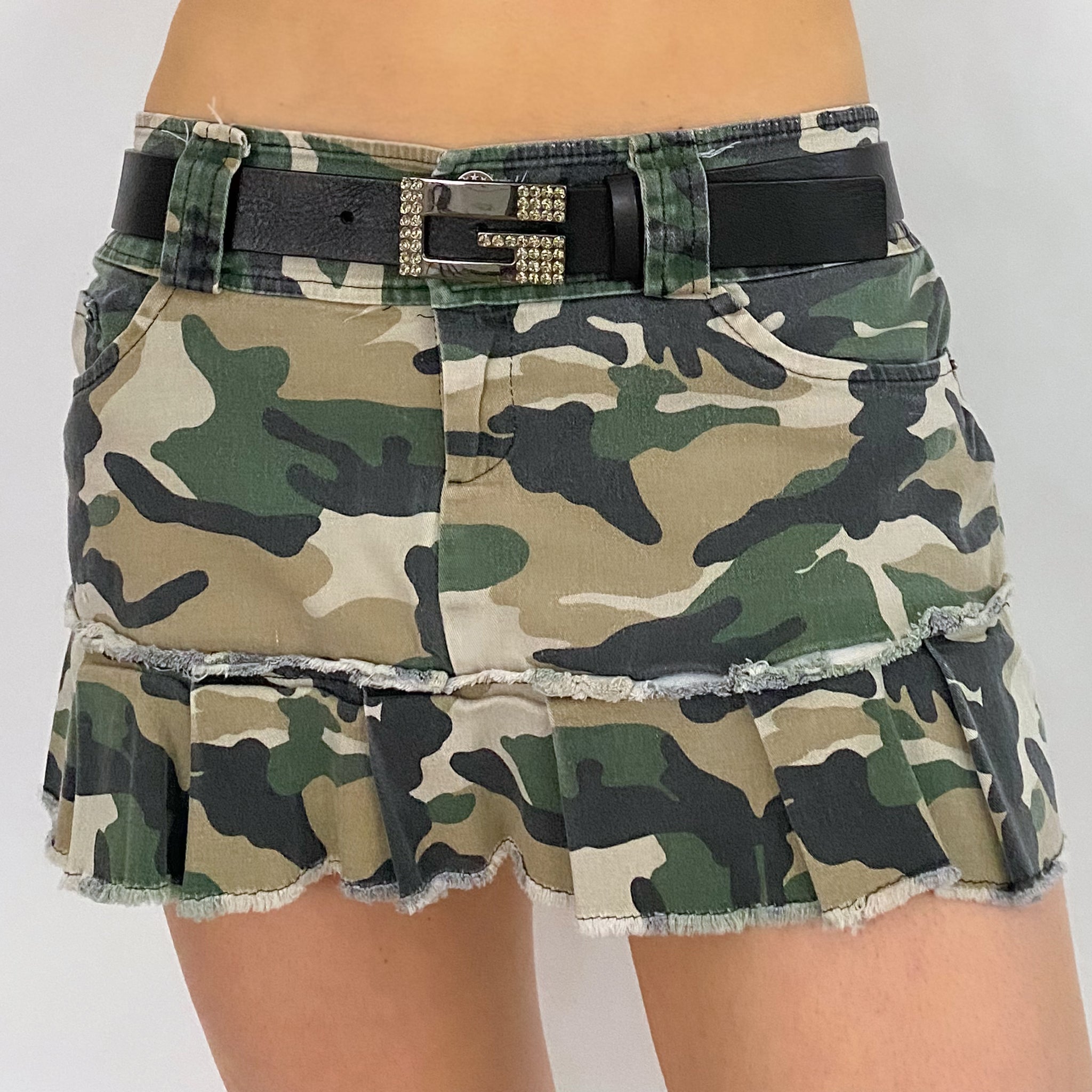 Guess Rhinestone Belt - S/M