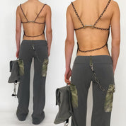 night chain to chicago 3 piece harley set - extra small