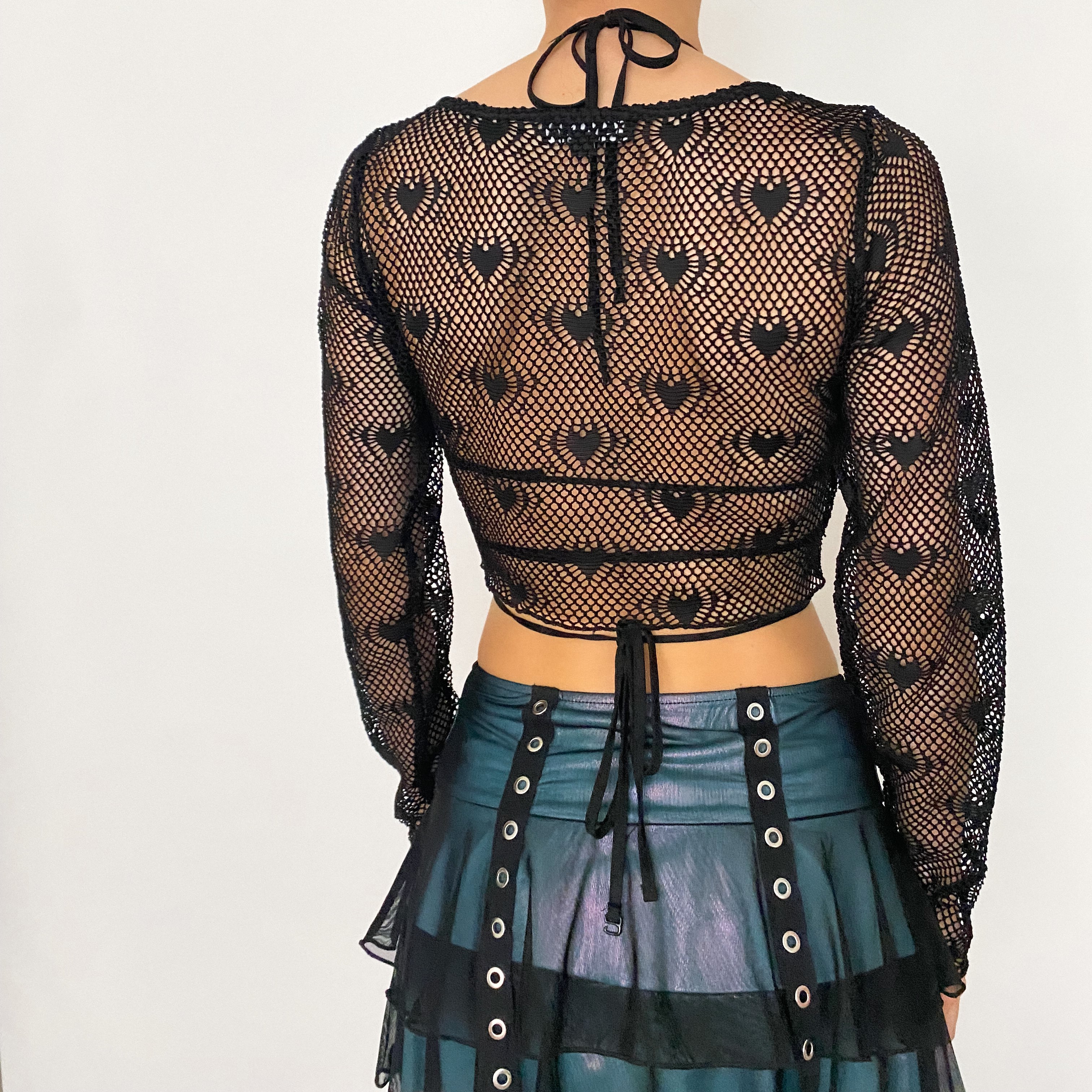I.AM.GIA heart cropped cardi - xs