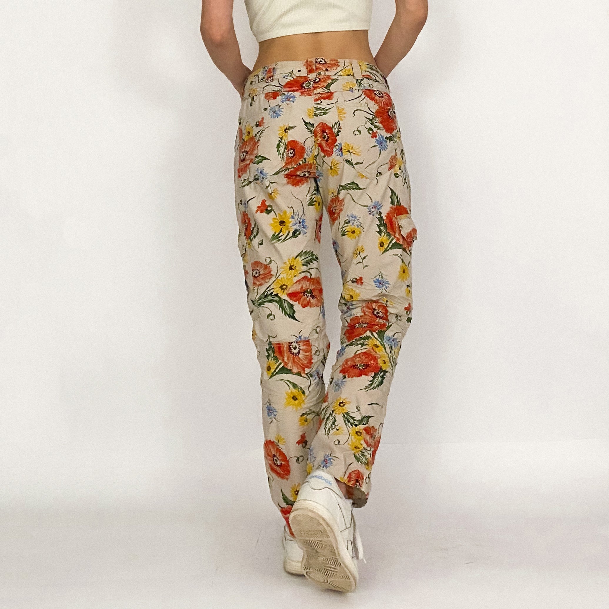 Hei Hei Floral Cargos