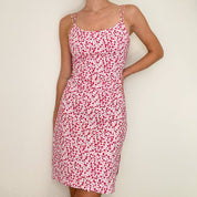 Rampage Pink Floral Summer Dress