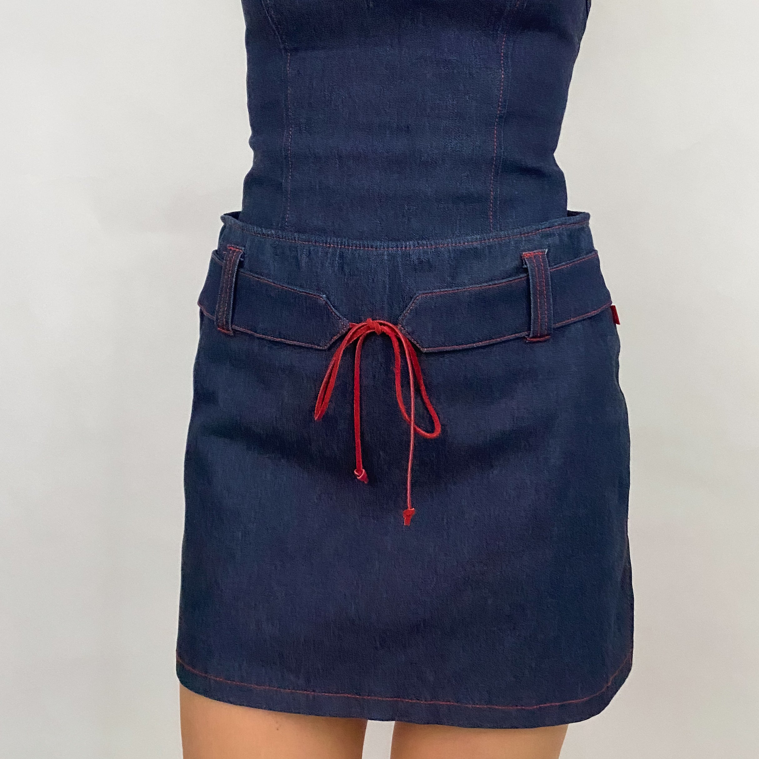 Y2K Hot Kiss Stretch Denim Set