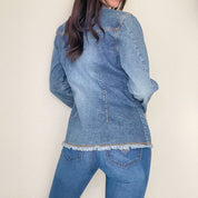 Lazer Jeans Denim Boho Jacket