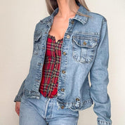 Light Wash Denim Jean Jacket