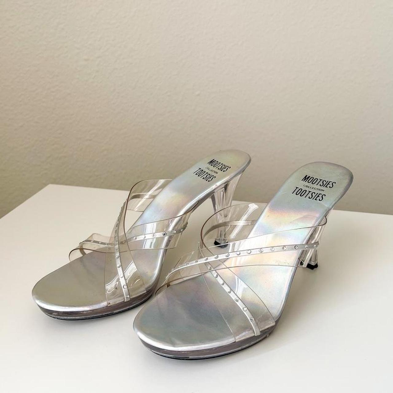 Clear Y2K Club Heels