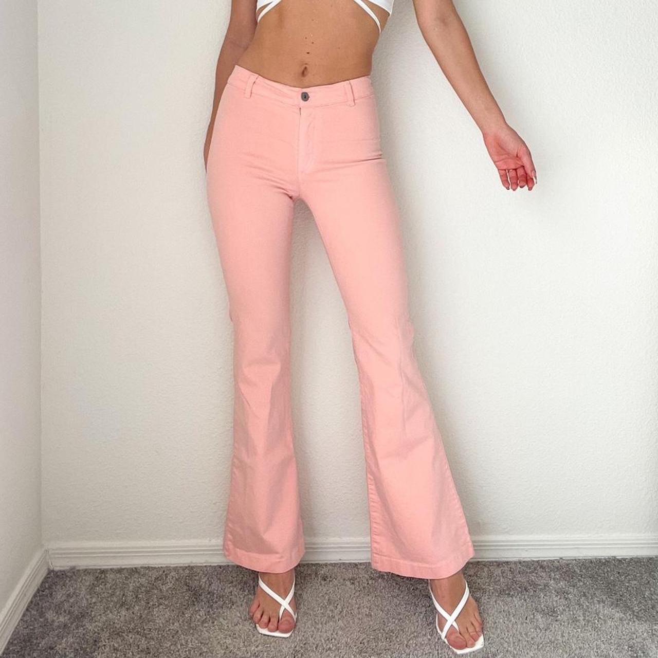 Pink Guess Flare Jeans