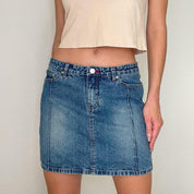 Early 2000s Denim Mini Skirt