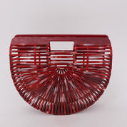 red acrylic ark bag