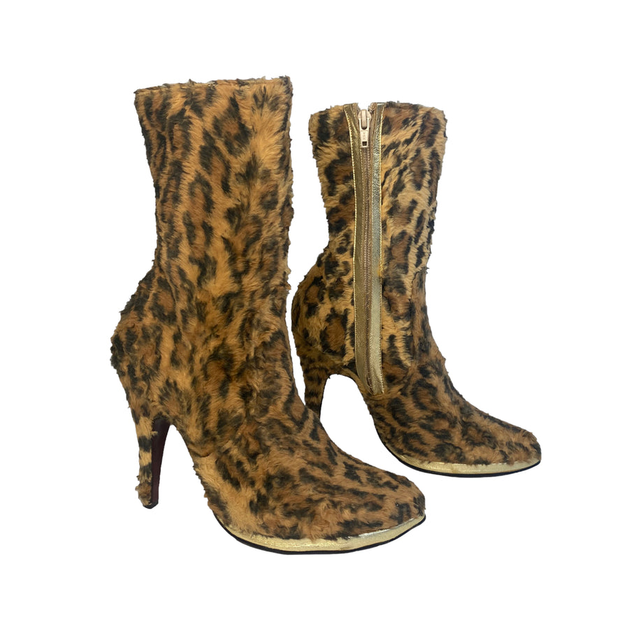 Vivienne Westwood Leopard Boots (6.5)