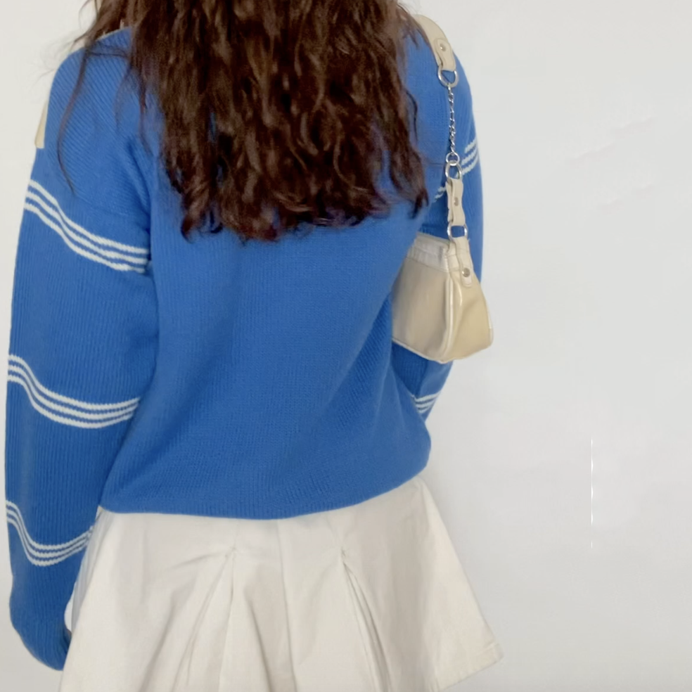 Vintage 80's Kappa Wool Blend Sweater