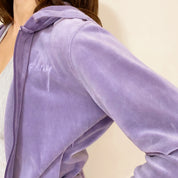 Y2K DKNY Lavender Velour Tracksuit