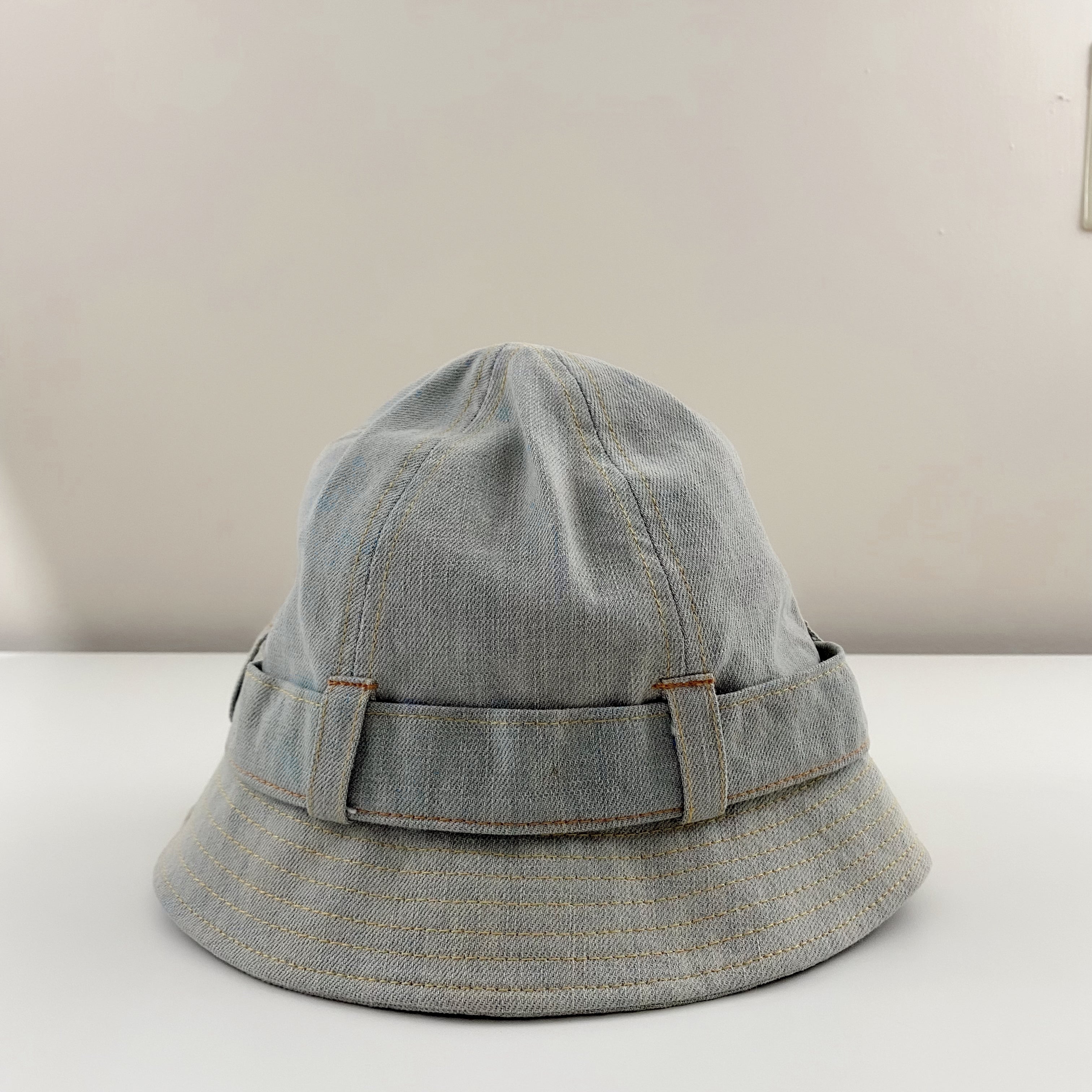 Armani Exchange Denim Bucket Hat