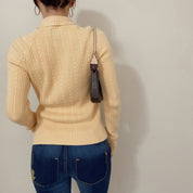 Vintage CK Double Zip Cardigan