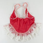Vintage Pink Lace Romance Cami