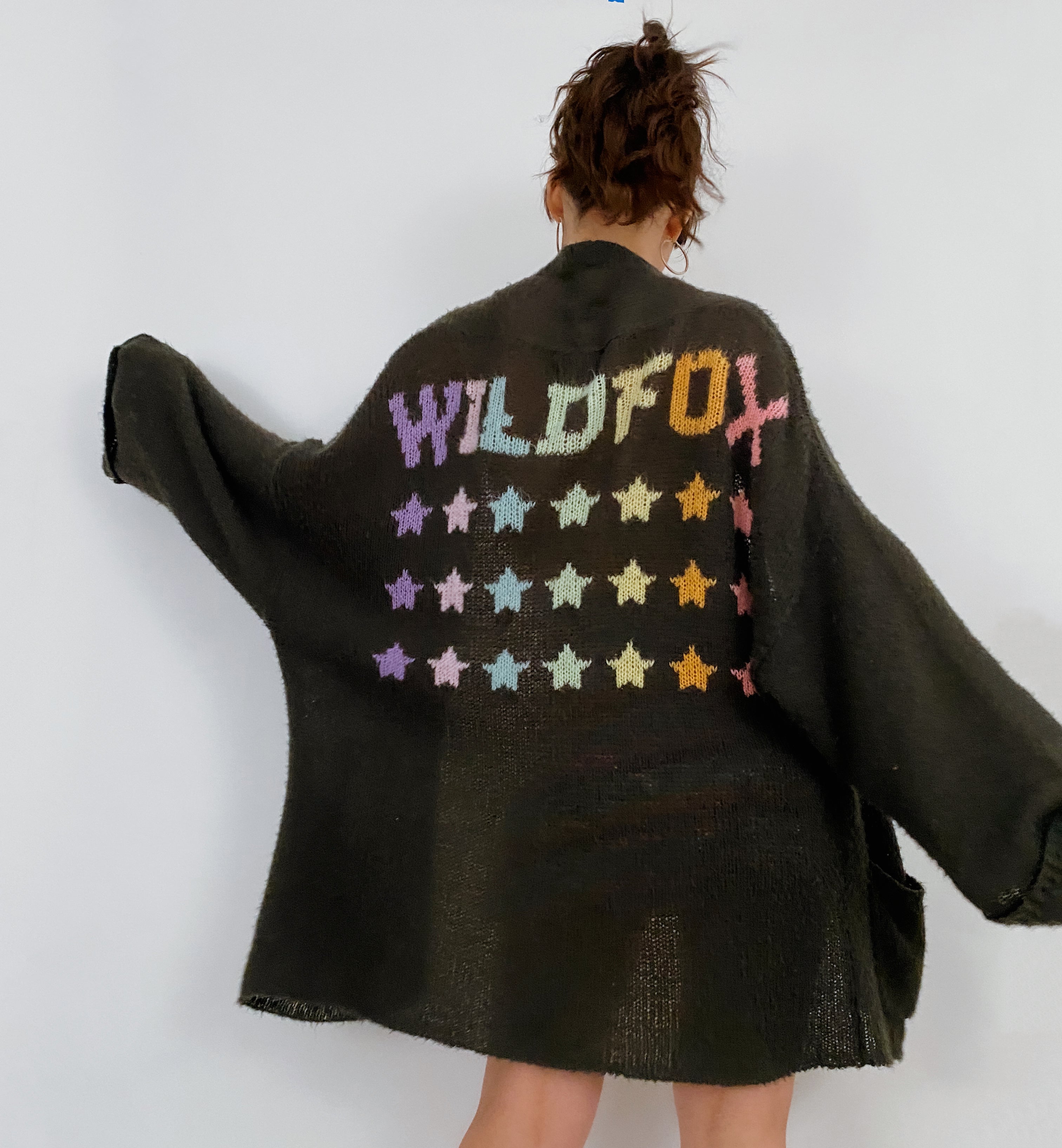 Rainbow Stars Cardi