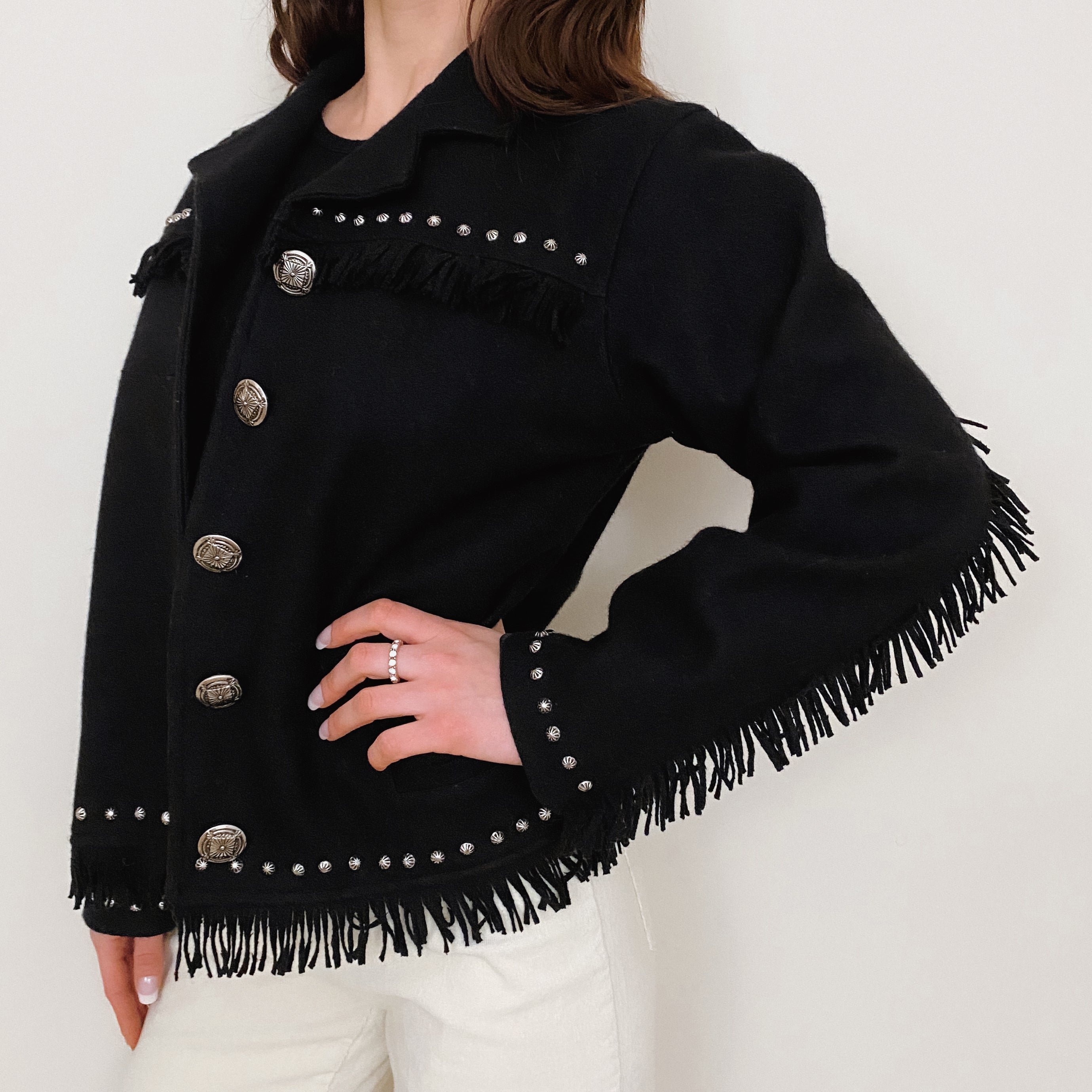 Vintage Western Fringe Jacket