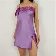 2000's VS Lilac Silky Slip - Small