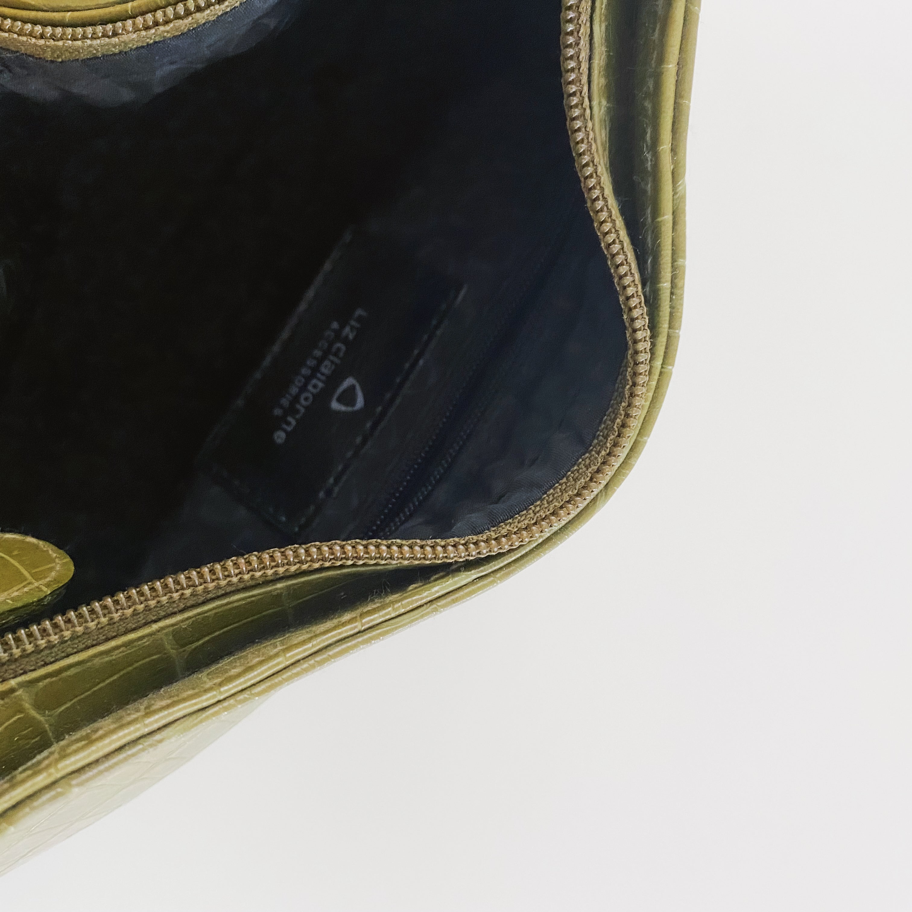 Olive Y2K Mini Shoulder Bag
