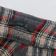 Vintage Plaid High Rise Pants