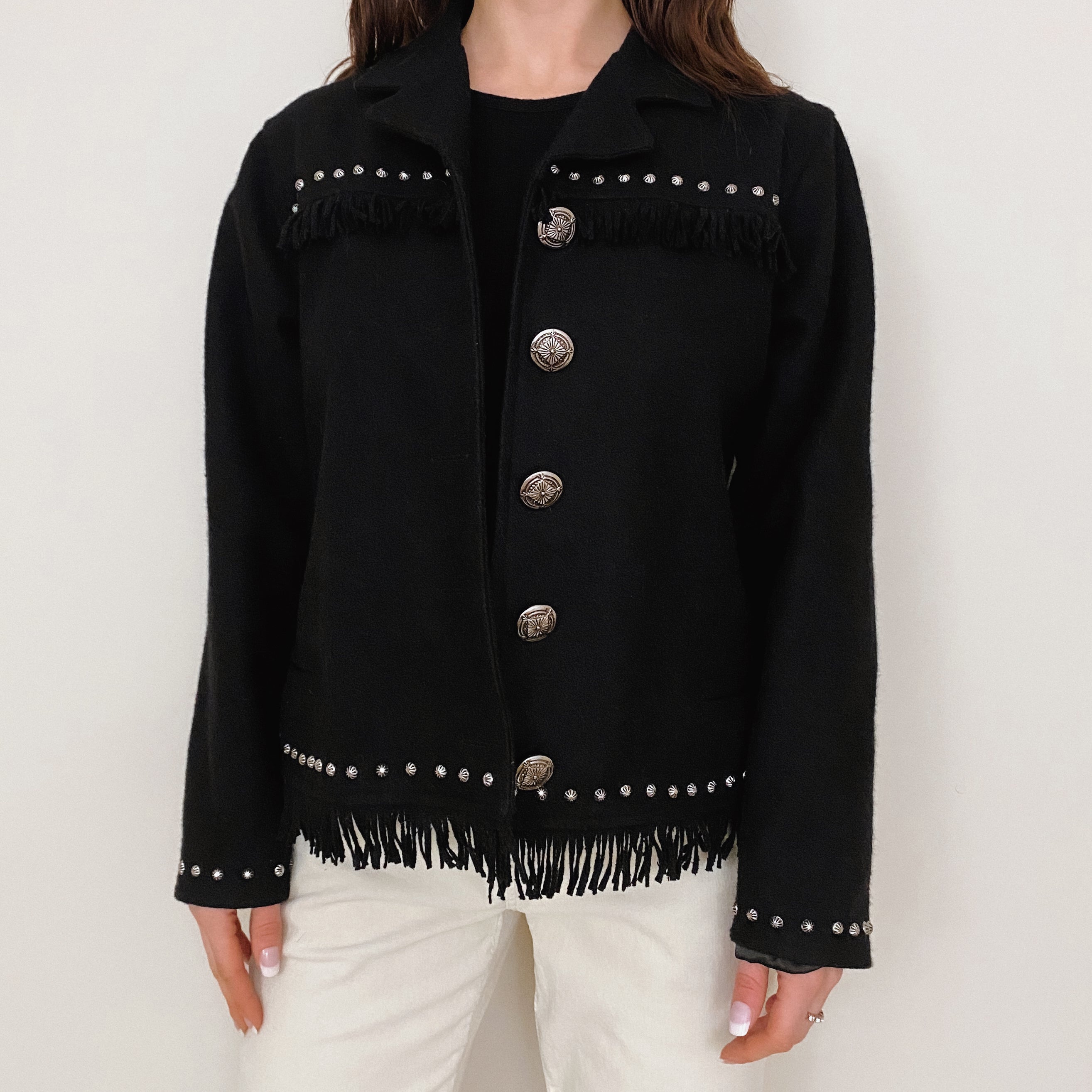 Vintage Western Fringe Jacket