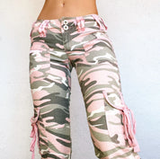 Early 2000s Pink Camo Cargos