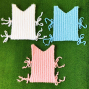 Angel Hair Crochet Top - Powder Blue