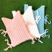 Angel Hair Crochet Top - Powder Blue