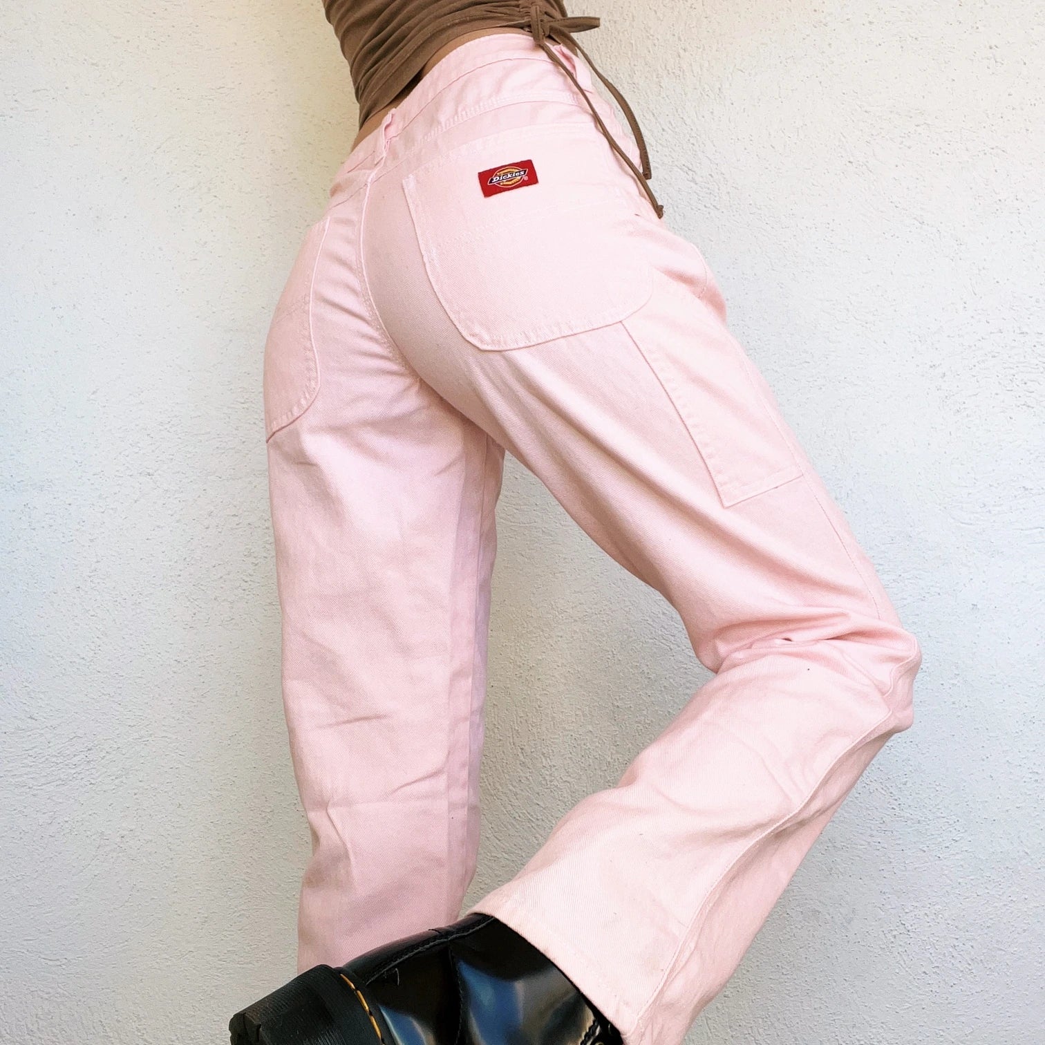 Baby Pink Carpenter Pants