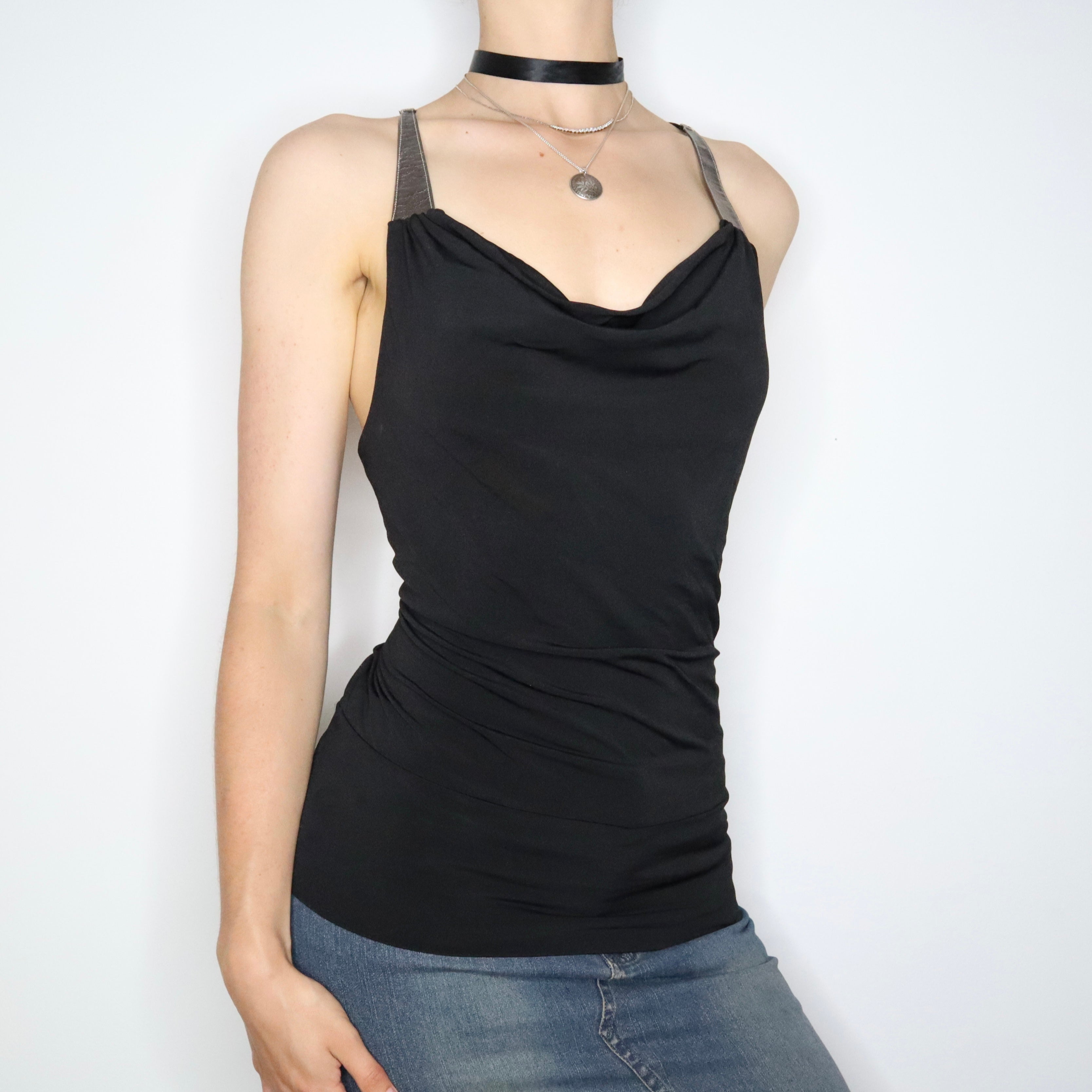 Guess Black Backless Top (S-M) 