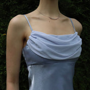 Lavender Cowl Neck Gown (S-M)