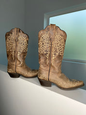 Embroidered Cowboy Boots