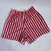 Vintage red stripe short