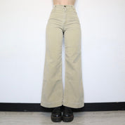 70s Beige Wide Leg Levi’s Pants (S)
