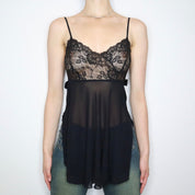 Black Lace Babydoll (XS-S)