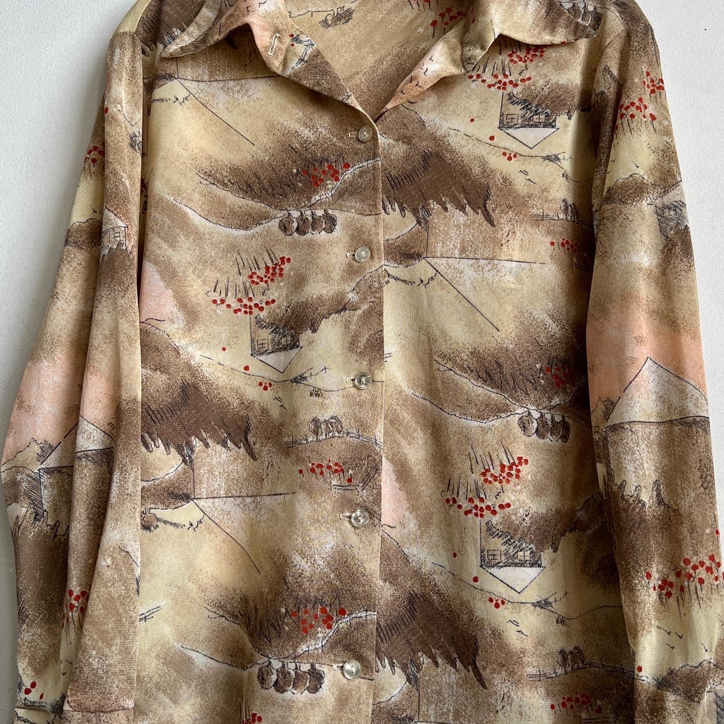 Prairie town button down