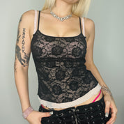 Lettuce Hem Lace Cami