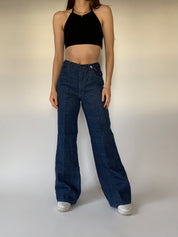 Vintage 1970s Patchwork Jeans
