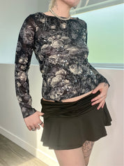 Digital Print Mesh Longsleeve