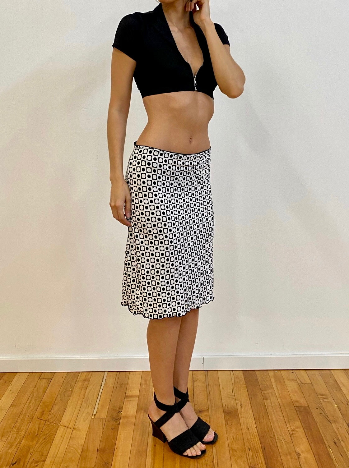 Polka Dot Midi