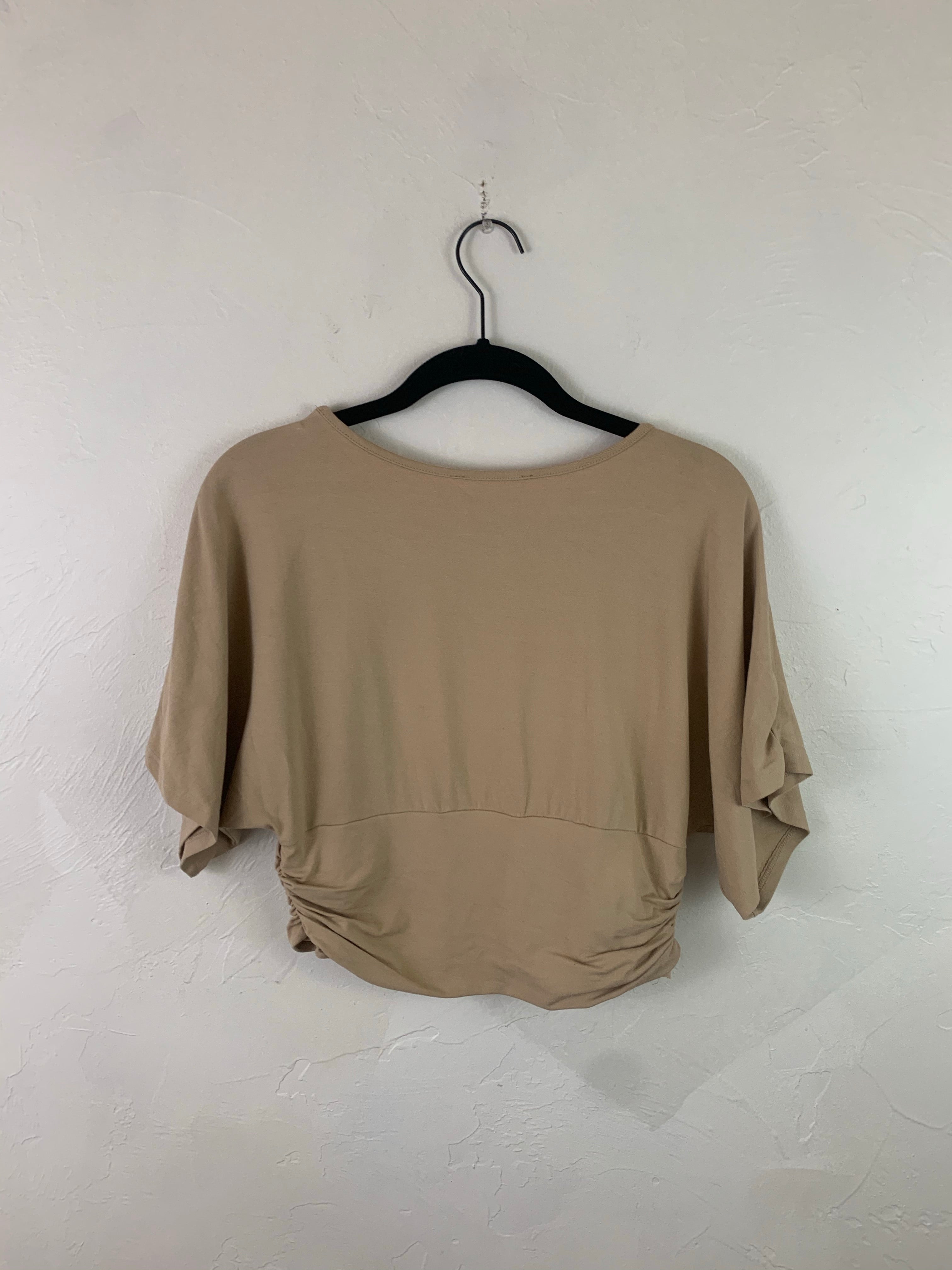 Tan cross top