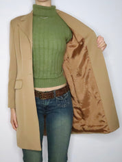 French Tan Coat (Medium) 