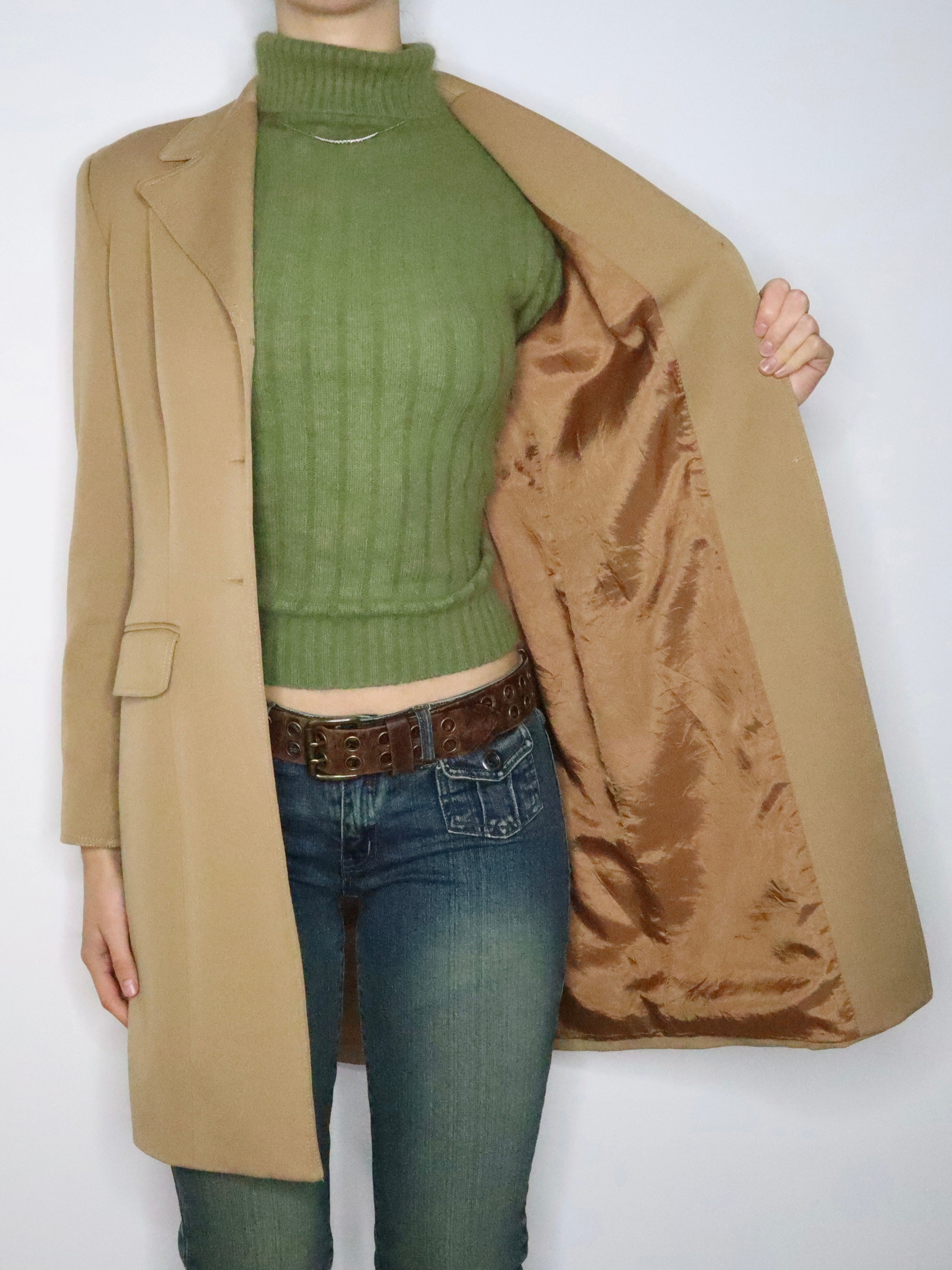French Tan Coat (Medium) 