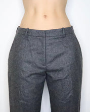 Italian Gray Dress Pants (Medium)