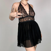 Victoria’s Secret Sheer Halter Dress