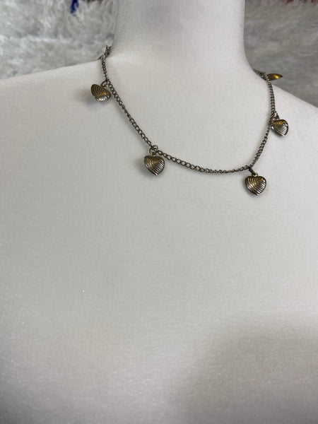 Gold and silver necklace tone — Holy Thrift