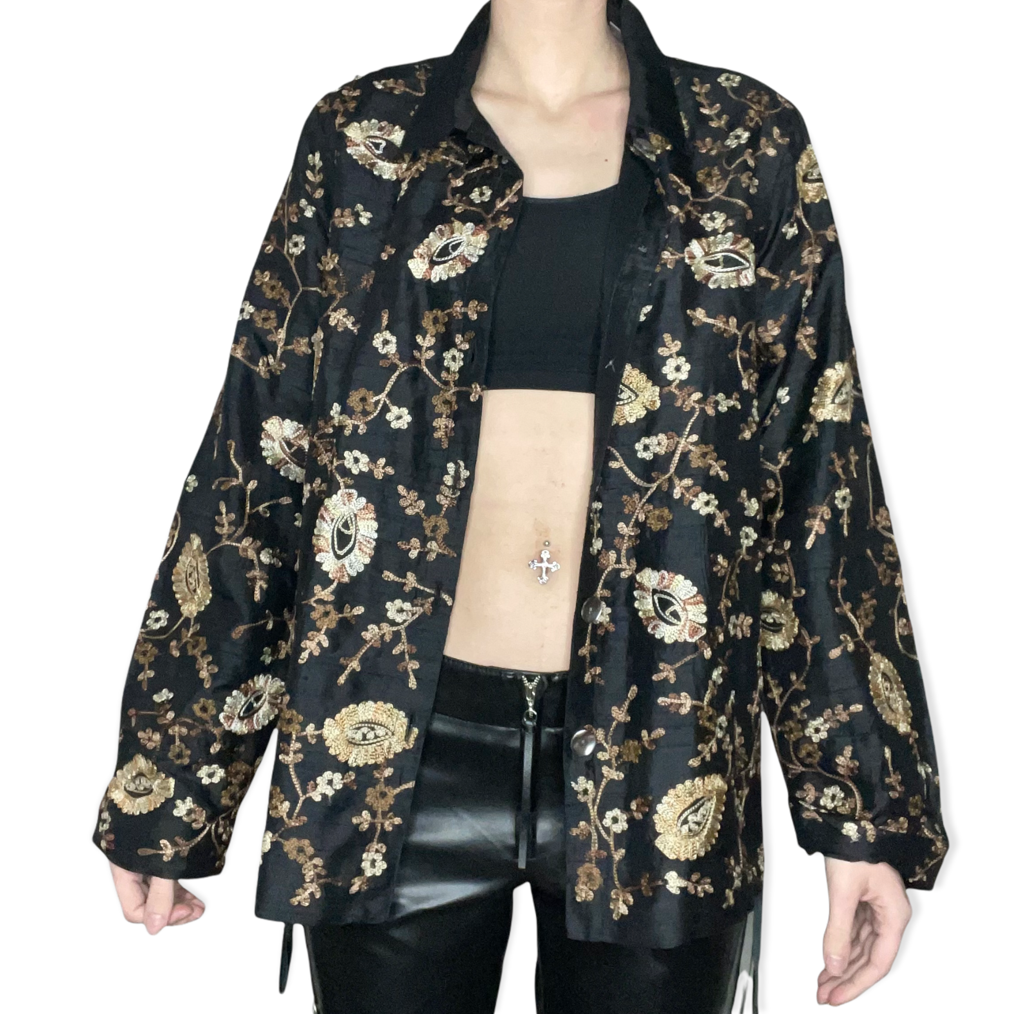 Floral light jacket