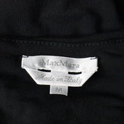 Max Mara Slinky Black Halter Top (Medium)