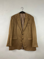 Taupe suede blazer