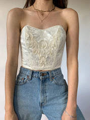 Vintage Bustier Top